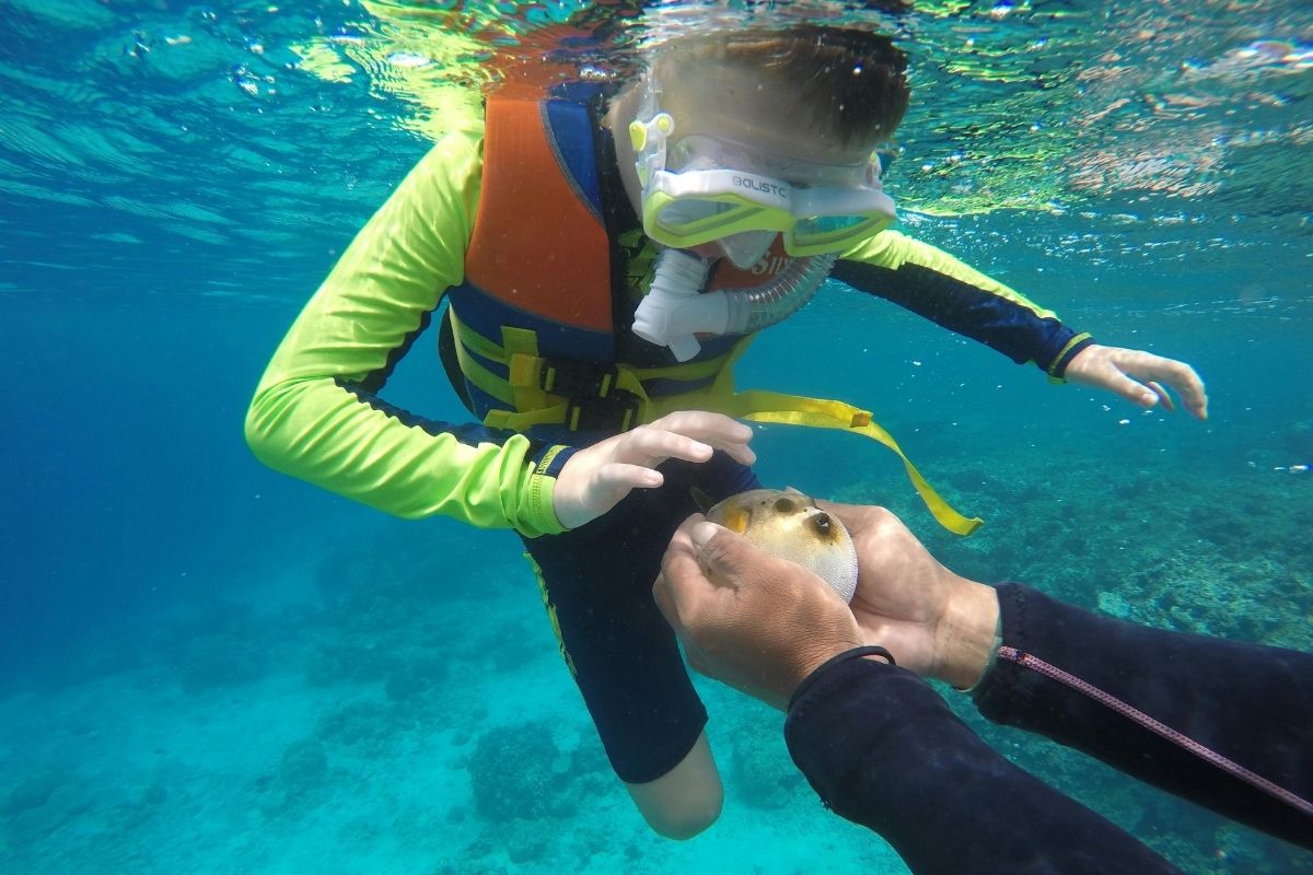 snorkelen met kind